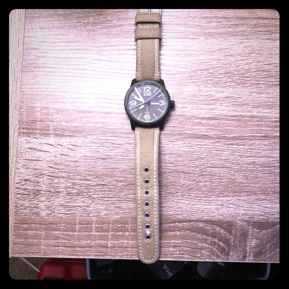 Citizen eco drive wristwatch